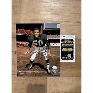 Chuck Bednarik signed Inscribed autographed Philadelphia Eagles 8x10 Photo JSA